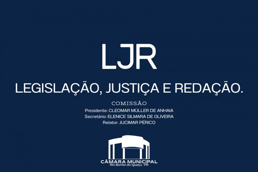 Reunião da Comissão de legislação, justiça e redação - 29/04/2025